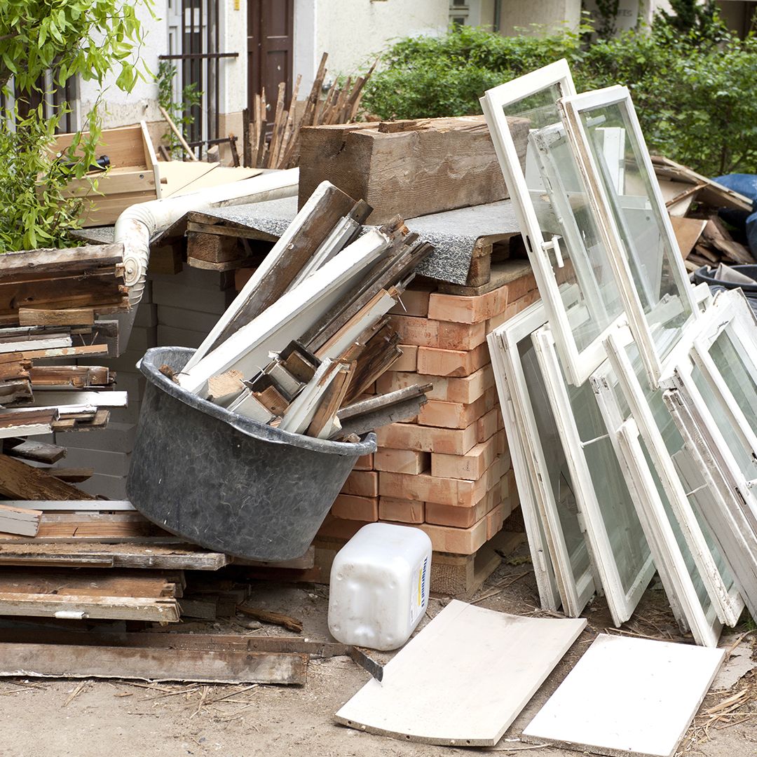 Construction and renovation debris